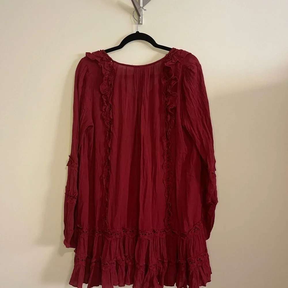 Free People Snow Angel Mini Dress